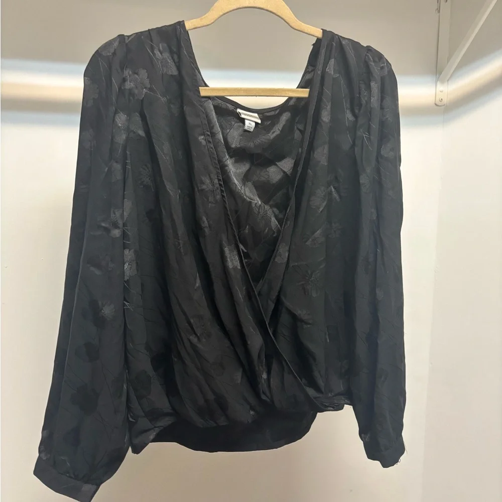 Silk Floral Blouse - Picture 1 of 6